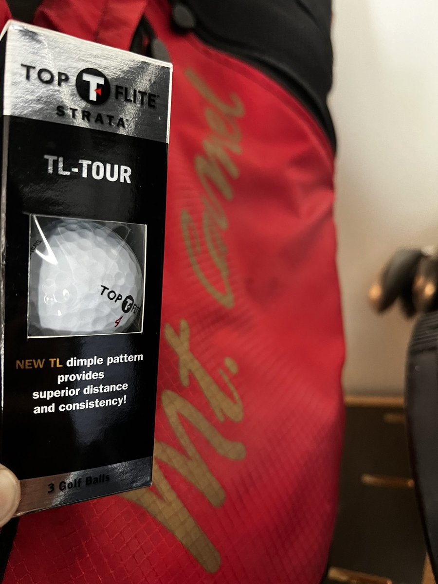 Found these beauties in my son’s 2006 high school golf bag. I think they were standard issue at that time. 🤣🤣
#TopFlite #golf #throwback