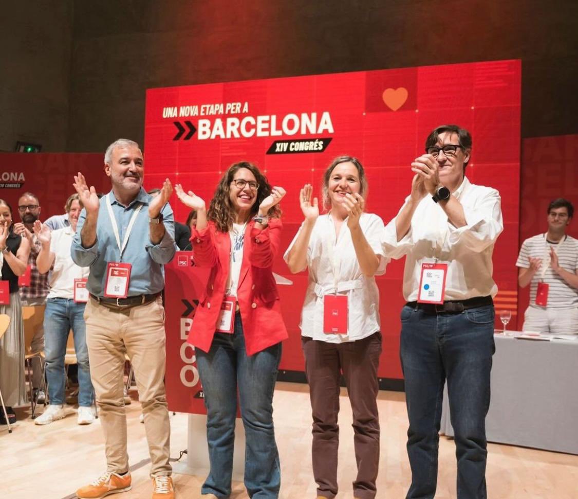 És un honor i un orgull per a mi haver estat escollida Primera Secretaria amb <a href="/jaumecollboni/">Jaume Collboni</a> i @mvillacendan de President i Secretaria d’Organització del <a href="/pscbarcelona/">PSC Barcelona/♥️</a> Gràcies!🌹

Junts treballarem amb tota l’executiva per fer una Barcelona més forta, més justa i més pròspera. ♥️