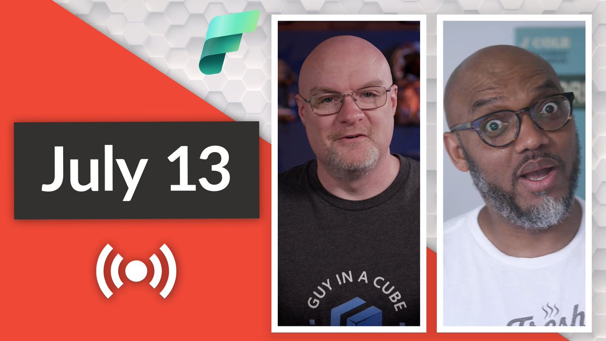 📢🔴 Join us live as we answer your questions about #MicrosoftFabric (including #PowerBI)! | Saturday, July 13th @ 9:30am Central 🔴📢

Join live on YouTube - guyinacu.be/live155