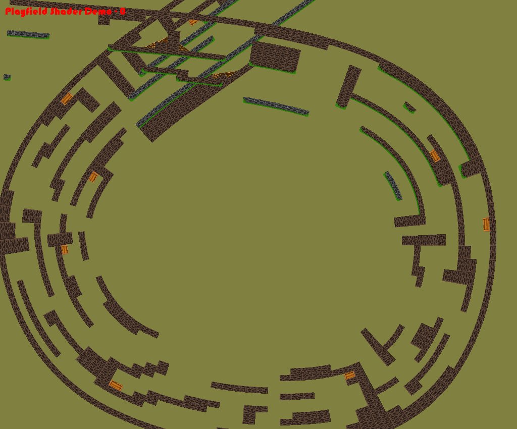 mdf200's tweet image. When I first did shaders in #GameMakerStudio, I had great fun playing with 2D shaders.

Including this cool Tilemap shader that you could wrap however you wanted.

#OldPics