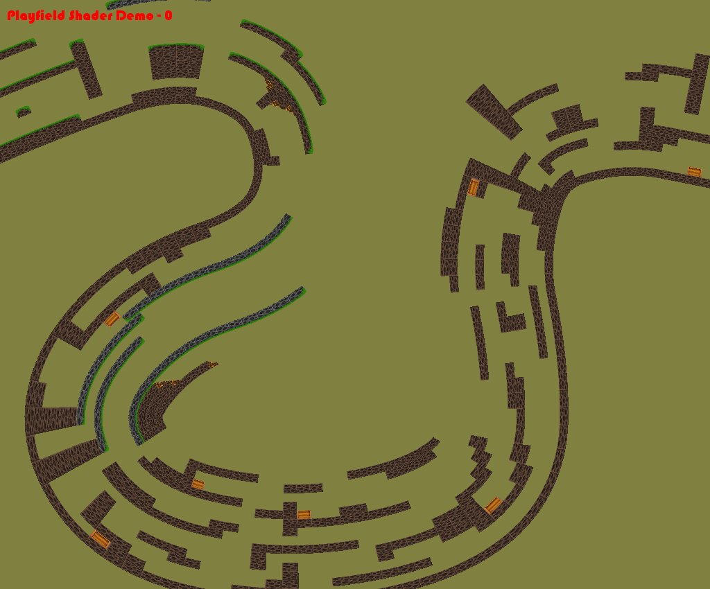 mdf200's tweet image. When I first did shaders in #GameMakerStudio, I had great fun playing with 2D shaders.

Including this cool Tilemap shader that you could wrap however you wanted.

#OldPics