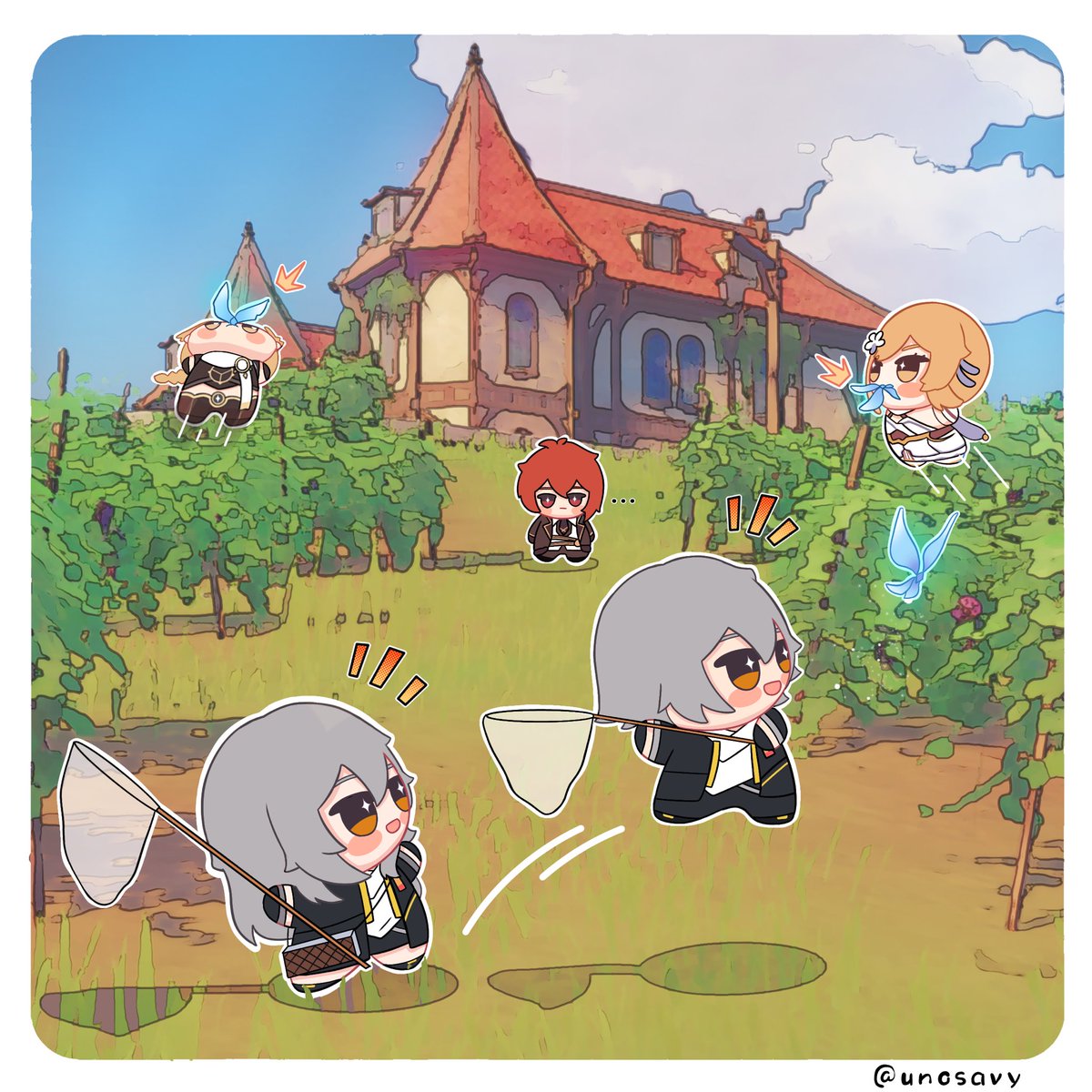 unosavy's tweet photo. 🦋🦋

#GenshinImpact #Honkai_Star_Rail https://t.co/cHgzL65fof
