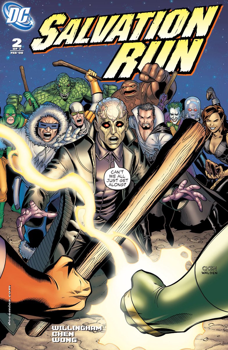 chelsdaniel280's tweet photo. Salvation Run #2 Cover - Art by Sean Chen and Walden Wong
#Psimon #villains #dccomics https://t.co/xmtt4Bmq1t