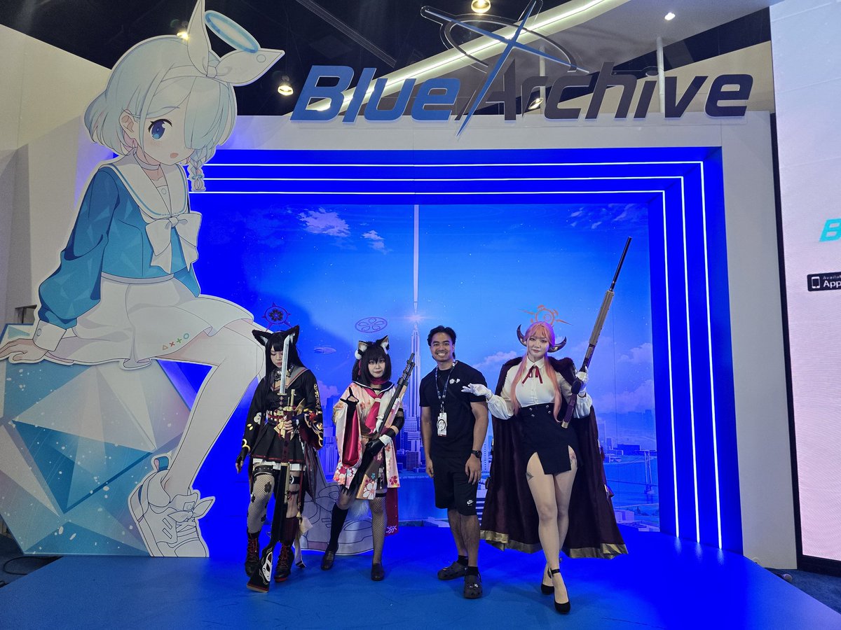 KhamsAlan's tweet image. Blue Archive at AX2024!

#AX2024 #bluearchive