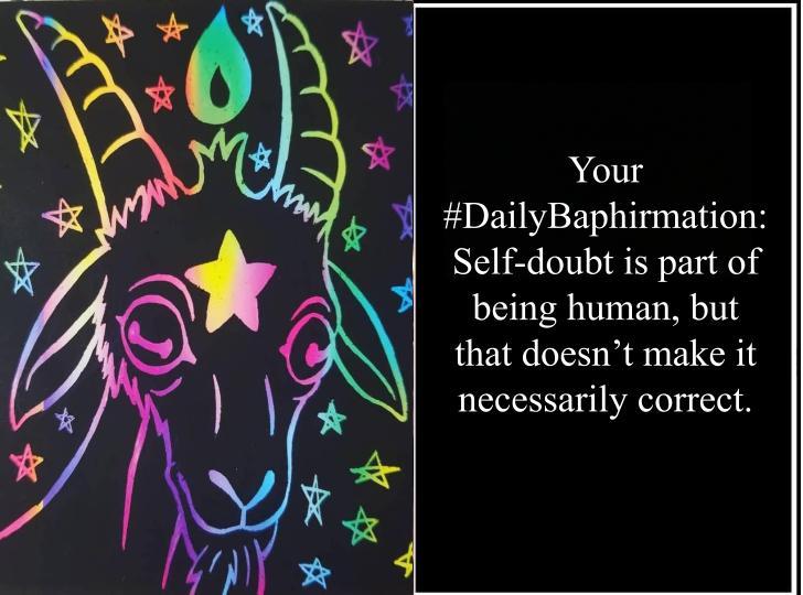 SatanicSF's tweet image. #DailyBaphirmation