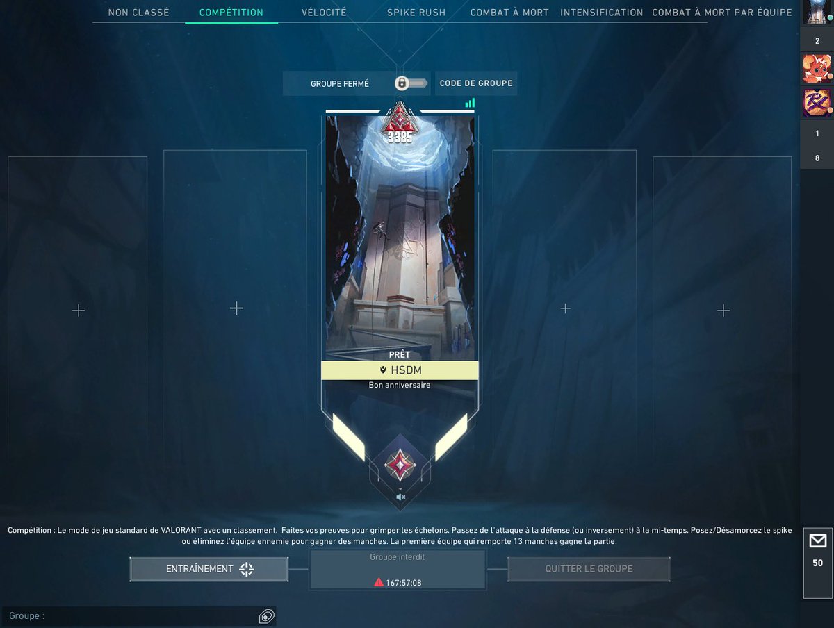 ptdrrr , unlucky radianttttt dans 1 semaine