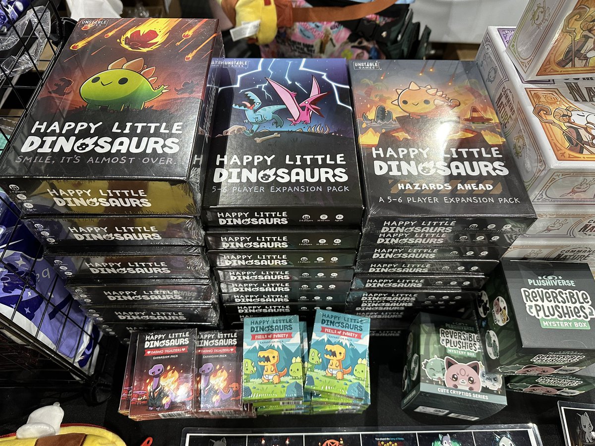 ThatsITLA's tweet image. The plushie fanny pack and shirt selections are really cute. They also have a card game too. @TeeTurtleHQ @AnimeExpo #teeturtle #AnimeExpo #AnimeExpo2024 #tshirts #fannypack #plushies #cardgame #games