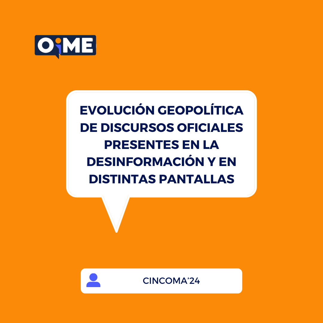 OimeEcuador's tweet photo. La desinformación constituye un desafío permanente para los sistemas democráticos.
Conoce a los panelistas que estarán en «Evolución geopolítica de discursos oficiales presentes en la desinformación y en distintas pantallas» en el #Cincoma.
Más en https://t.co/FVfiBx3Sx8 https://t.co/CsfLCL2Rv6