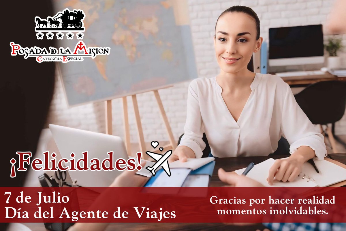 Gracias a nuestros Amig@s Agentes de Viajes y Tour Operadores hoy en su día, por ser el primer vínculo de acercamiento con nuestr@s Visitantes, reconocemos la importancia de su labor y lo indispensable de sus acciones en favor del Turismo <a href="/AMAVNACIONAL/">AMAV Nacional</a> <a href="/AMAVCDMX/">AMAV Ciudad de Mexico</a> <a href="/BoletinViajes/">Boletín Viajes</a>