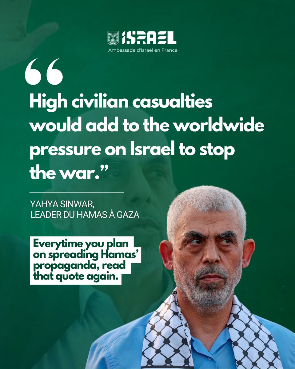 DelSouness's tweet photo. Hi John  just watched you on BBC television defending Hamas and saying you want to reward their horrific indiscriminate attempt to genocide the Jewish people and erase Israel. You've just been humiliated at the polls after attempting to use this as part of your campaign but continue to shame the people of Scotland.  Mr Sinwar's thoughts: