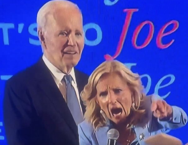We_Make_America's tweet image. #BidensAmerica where
#DemsSupportElderlyAbuse
by #ThreeLetterAgencies #Socialist #Communist #Marxist Regime
#DemocratsDividingandDestroyingAmerica with #PatriotFront #HateGroup including a guy named #Heath who's using sons toy🥁drum for racism hate in #BidenDestroyedAmerica!