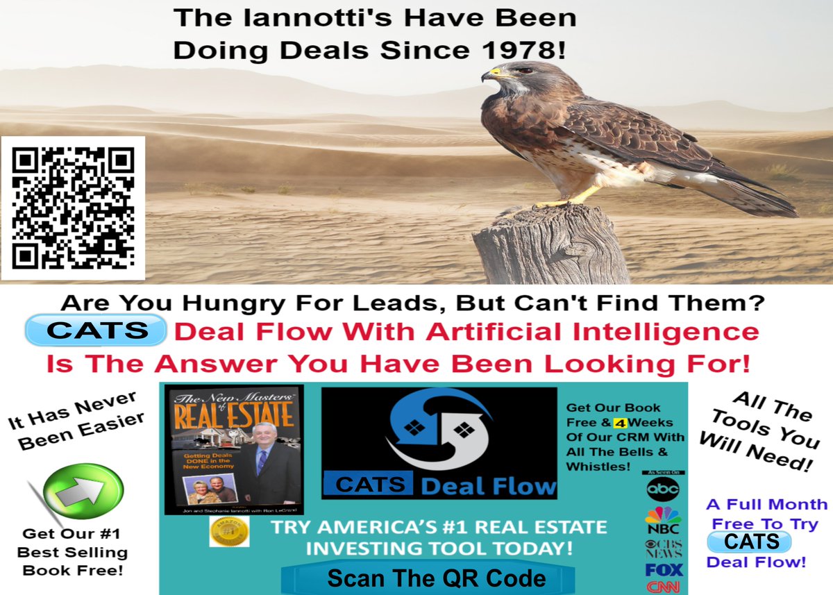 joniannotti's tweet image. The one and only Marketing/CRM we have used since 2006! Try it Free &amp;amp; get a copy of our #1Best Selling Book! #foxnews #cnbc #cnn #usatoday getcatsdealflow.com