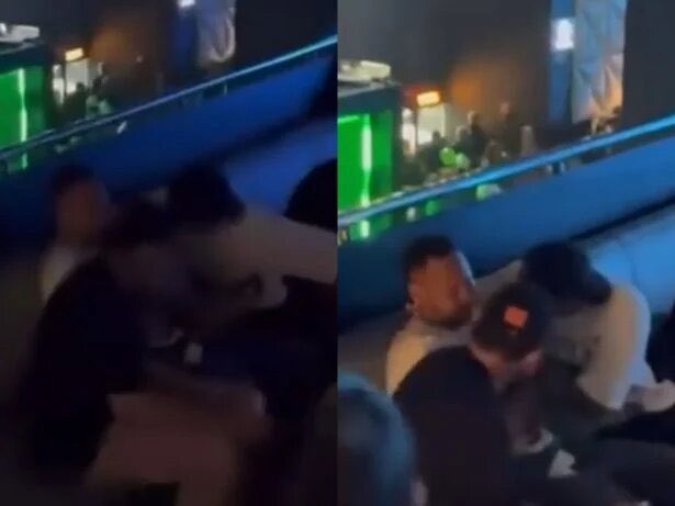 Neymar was caught crying a lot after Brazil's elimination in the Copa América &amp; had to be consoled by friends. 

He was at his close friend Thiaguinho's show, in São Paulo, while also watching the match against Uruguay on his phone.