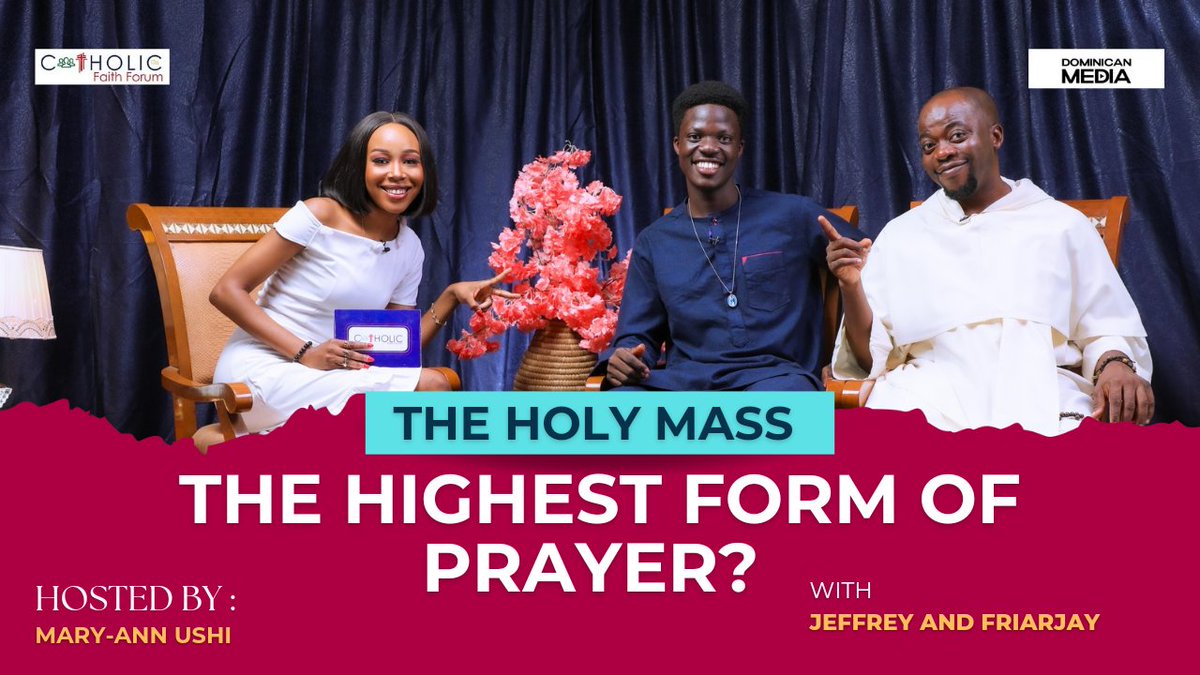 cffontv's tweet photo. https://t.co/3aSHV3uEPQ
The wait is over. The first episode of Catholic Faith Forum Season 16 is here. *Watch, comment and share with others.* https://t.co/LUPA2TyGOx