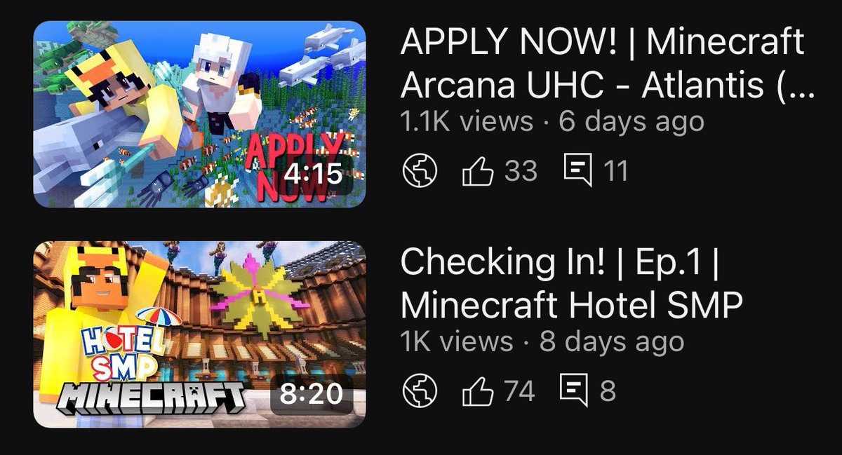 Ahh thank you guys so much recently for the support on my last two videos! It means so much and I’m excited to keep posting!
