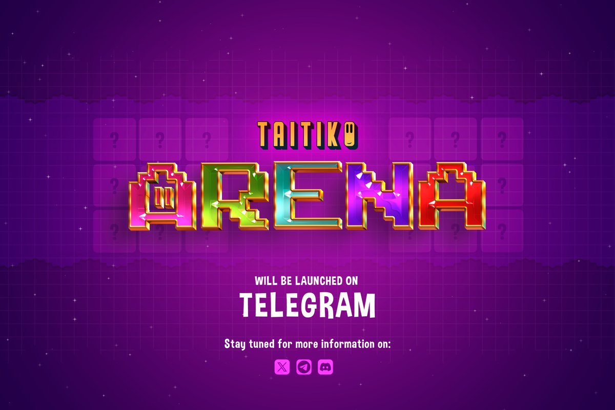 TaitikoOfficial's tweet photo. π Our next big thing is coming! Get ready for the Taitiko Arena game!Β
πͺ Tap, earn, and level up your Taitikos in this exciting new adventure. Join our Telegram channel for exclusive updates and early access! π https://t.co/R6GQKcHVWr
#Taitiko #Gaming #Taptap https://t.co/xk4RjkuQug
