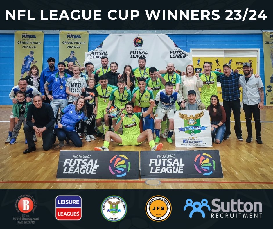 hull_eagles's tweet photo. 🙌🏼📢 After an incredible National Futsal League season, we want to take a moment to express our deepest appreciation to all our amazing sponsors and supporters! 🤝💙 Your unwavering support and dedication have been the fuel behind our success on the court.🙏 https://t.co/mcS4fhJjbv