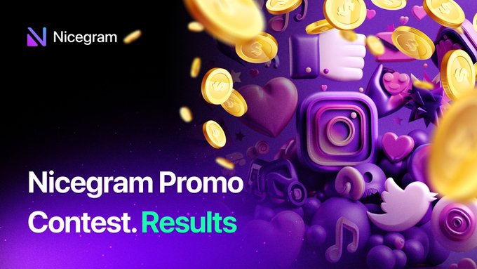 Huge congrats to the #Nicegram contest winners!

Head over to t.me/nicegramapp/534 to see the full list of winners and prize details. 

Winners, to claim your prizes, be sure to send your Nicegram wallet address and ID. Keep an eye out for more exciting events coming soon.