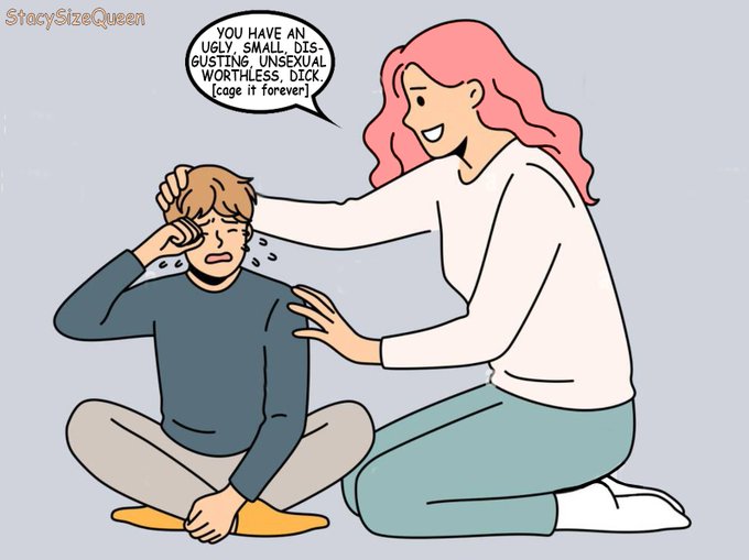 Oops. Made a boy cry because I was honest how women feel about revolting small cocks. Tough love. I'm<a href="/tag/humiliation"class="tags"><span>#humiliation</span></a><a href="/tag/sph"class="tags"><span>#sph</span></a>