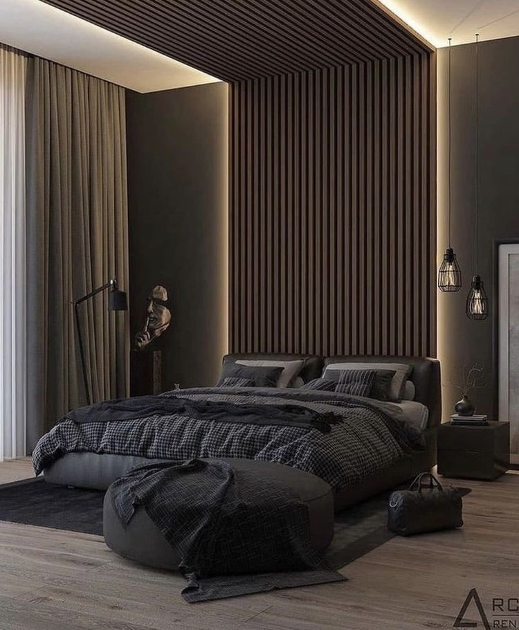 HOUSEPORN___'s tweet photo. Modern bedroom. https://t.co/15CbdCflje