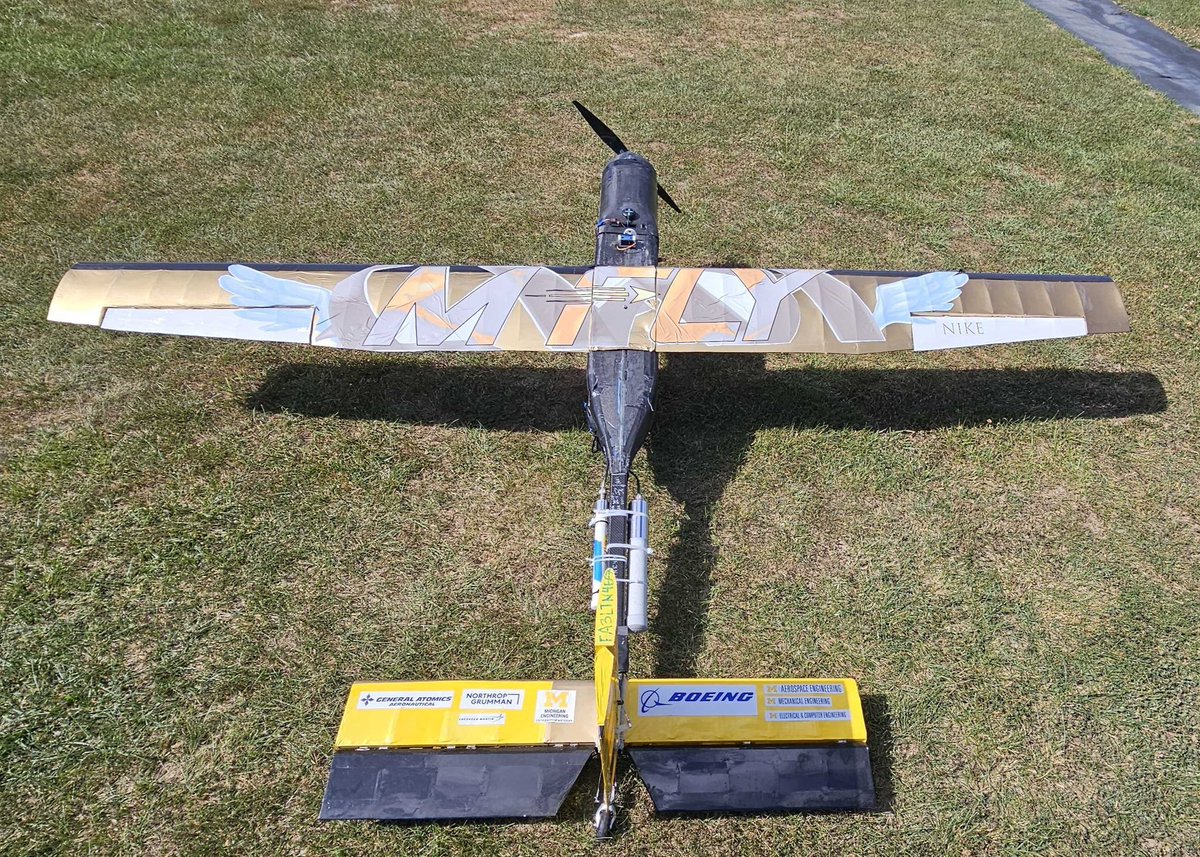 M-Fly just completed its first #Robonation #SUAS competition! The team finished tied 4th in mission score and 34th/70 overall.

Thank you to those who supported us! This concludes our 23/24 competition season. We look forward to using this learning experience this year! #goblue