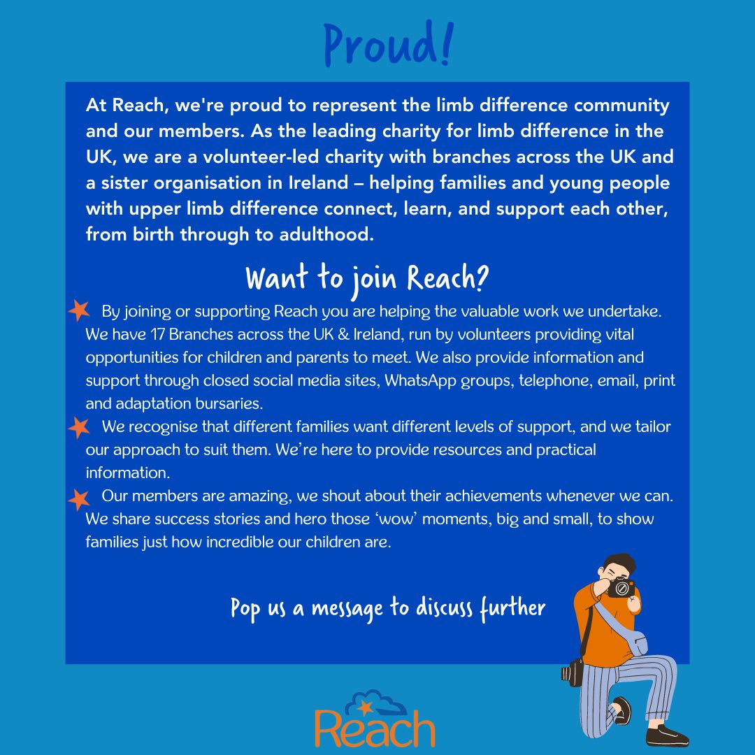ReachCharity's tweet photo. Happy Disability Pride! 💙🧡🎉

Did you know that July is Disability Pride Month? 

The Americans with Disabilities Act (ADA) was passed on July 26, 1990, to prohibit discrimination against people with disabilities. Disability Pride Month has been celebrated in July ever since. https://t.co/H9Oelv5Z4V
