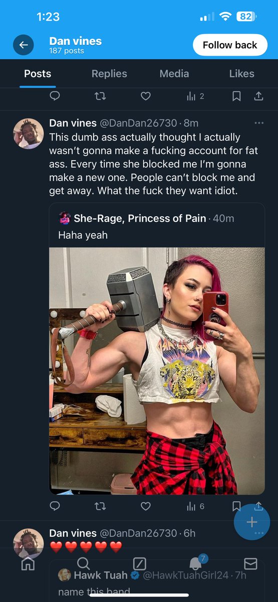 She-Rage, Princess of Pain tweet media