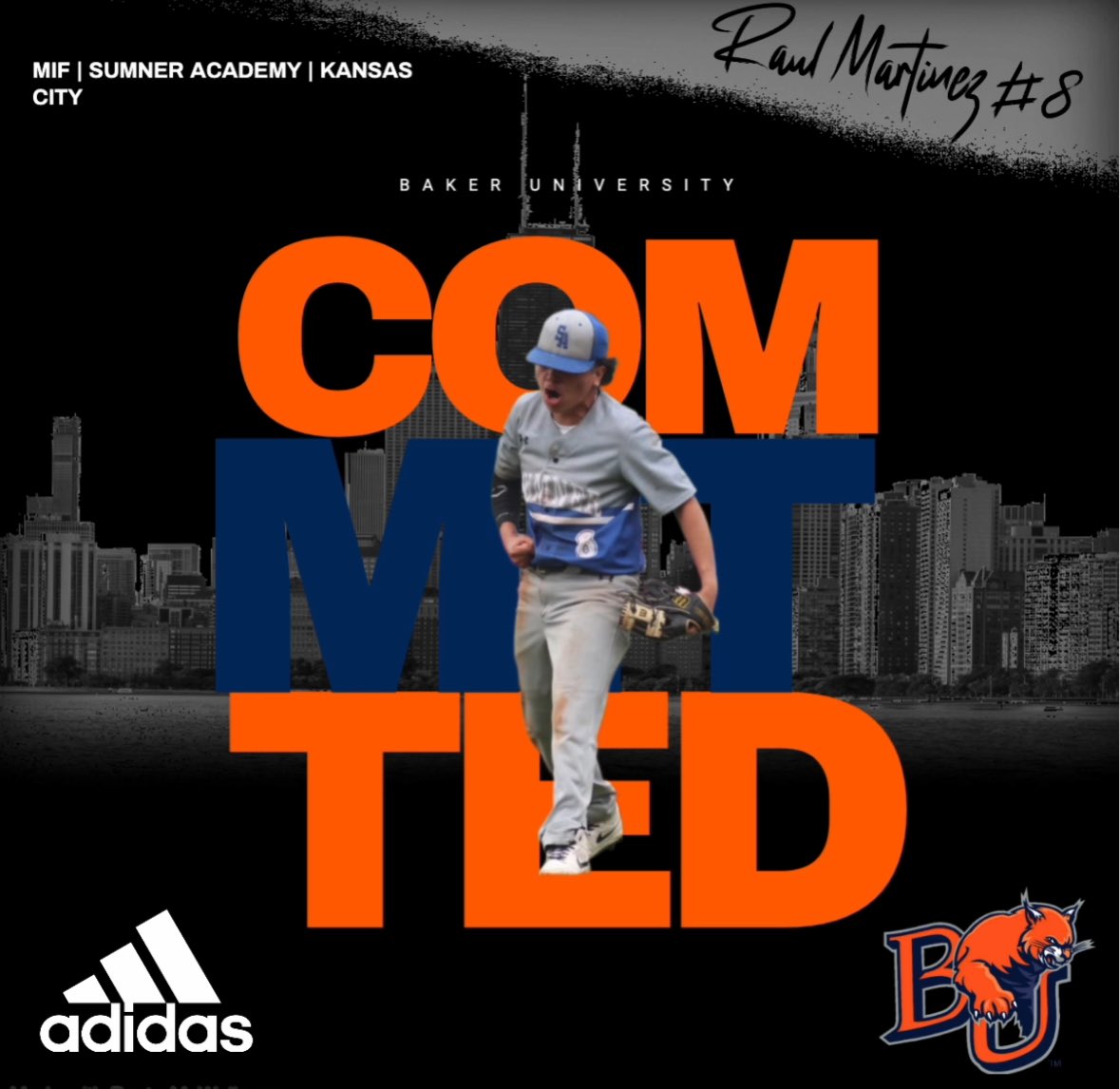 Raul Martinez (@raulmartinezz8) on Twitter photo Blessed to be announcing that I will be continuing my baseball and academic careers at Baker University! Thank you to all that have supported me along the way! <a href="/EngagedBaseball/">Engaged Athletics Baseball</a> <a href="/sumner_academy/">Sumner Athletics & Activities</a> <a href="/BakerUBaseball/">Baker Baseball</a> Blessed to be announcing that I will be continuing my baseball and academic careers at Baker University! Thank you to all that have supported me along the way! <a href="/EngagedBaseball/">Engaged Athletics Baseball</a> <a href="/sumner_academy/">Sumner Athletics & Activities</a> <a href="/BakerUBaseball/">Baker Baseball</a>