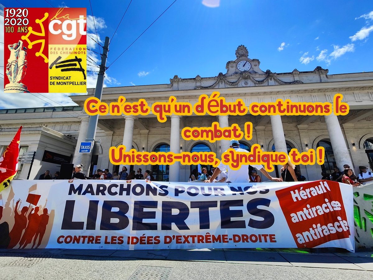CGT CHEMINOTS MONTPELLIER tweet media