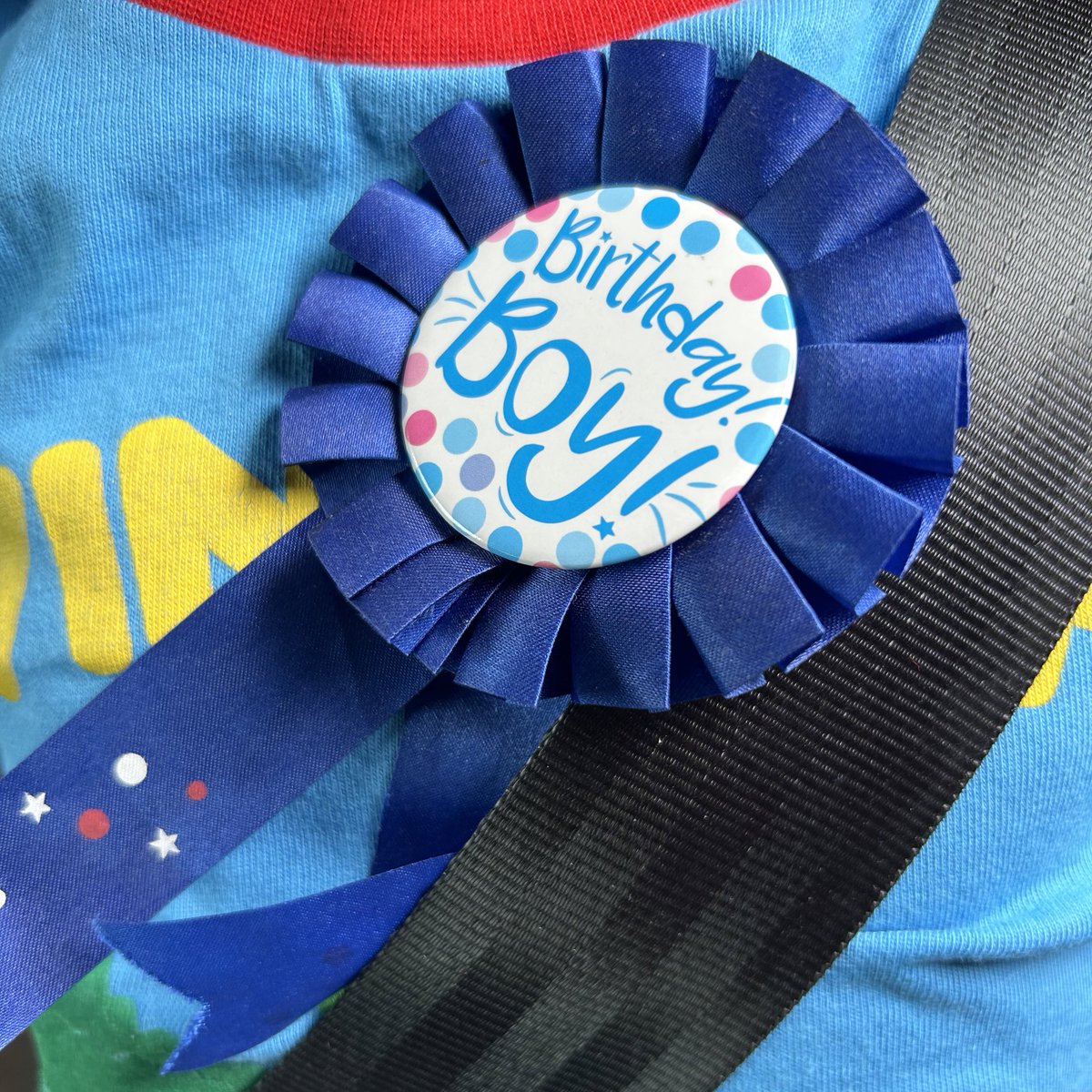 Finished off the weekend hosting my son’s birthday party… quite a busy week all around. 

The only acceptable blue rosette is a birthday boy one 😆