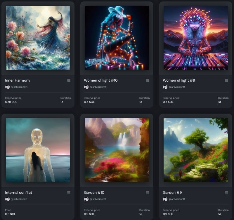 My arts available on Solana are waiting for a new home 😁

🖇️ Link to my ExchangeArt is in my bio

#XREY