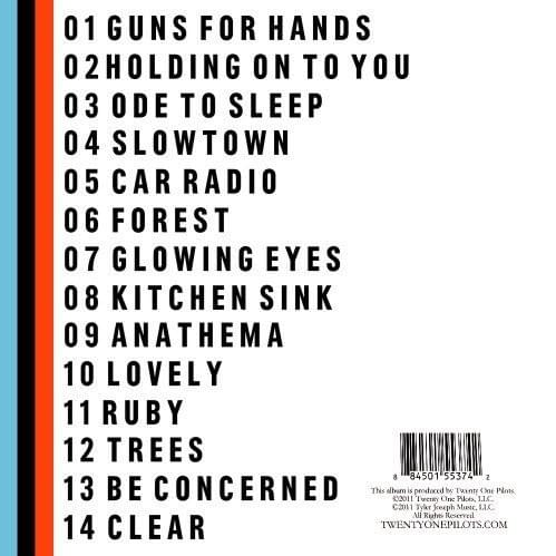 TOPUPDATERS's tweet photo. 13 years ago today, @twentyonepilots released Regional at Best https://t.co/dk6l2NGQkV