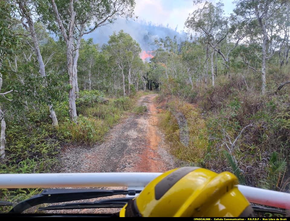 asso_psfdf's tweet photo. 🔴EN DIRECT !!
Un feu de brousse est en cours, sur la commune de #koumac (Nouvelle-#calédonie 988).
5 hectares parcourus par l'incendie.
Une dizaine de pompiers sont actuellement mobilisés.
___
- Évitez le secteur.
- Facilitez l’accès aux services de secours.
⤵️ Suivis:
https://t.co/gTMRILBdWo
#FeuxDeForêt #incendie #SDIS