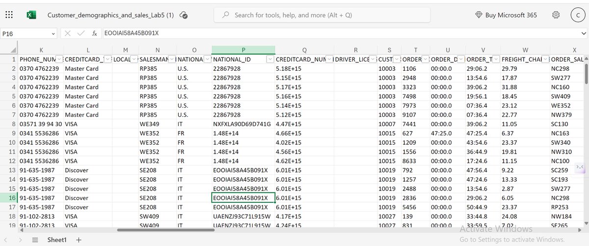 Samuelcopy's tweet photo. 06/30

How To Sort Out Data In Excel

When working with data, especially large datasets, you might need tools like sorting to enable you understand the data better, sorting could be in terms of ascending or descending orders and more.

1. Open your dataset on Excel https://t.co/AAUTtDiFfN