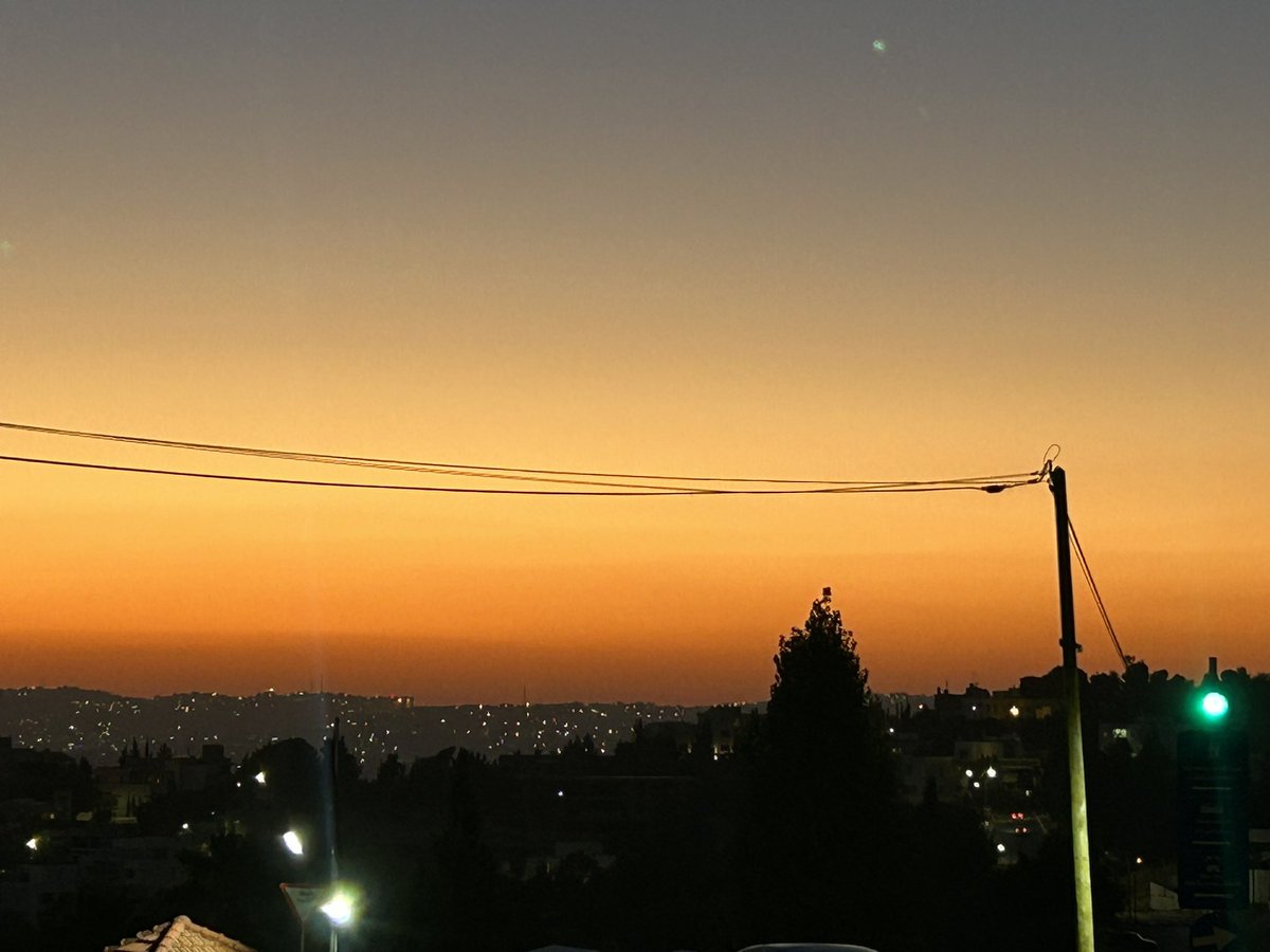 RamziMaaytah's tweet photo. On this blessed new Hijri year beautiful #Sunset #skyline of #AlSalt from #Amman and Fuhais hills #vistas #mirador #viewpoint #LoveJordan #Jordan 🇯🇴 https://t.co/qMirMxItDV