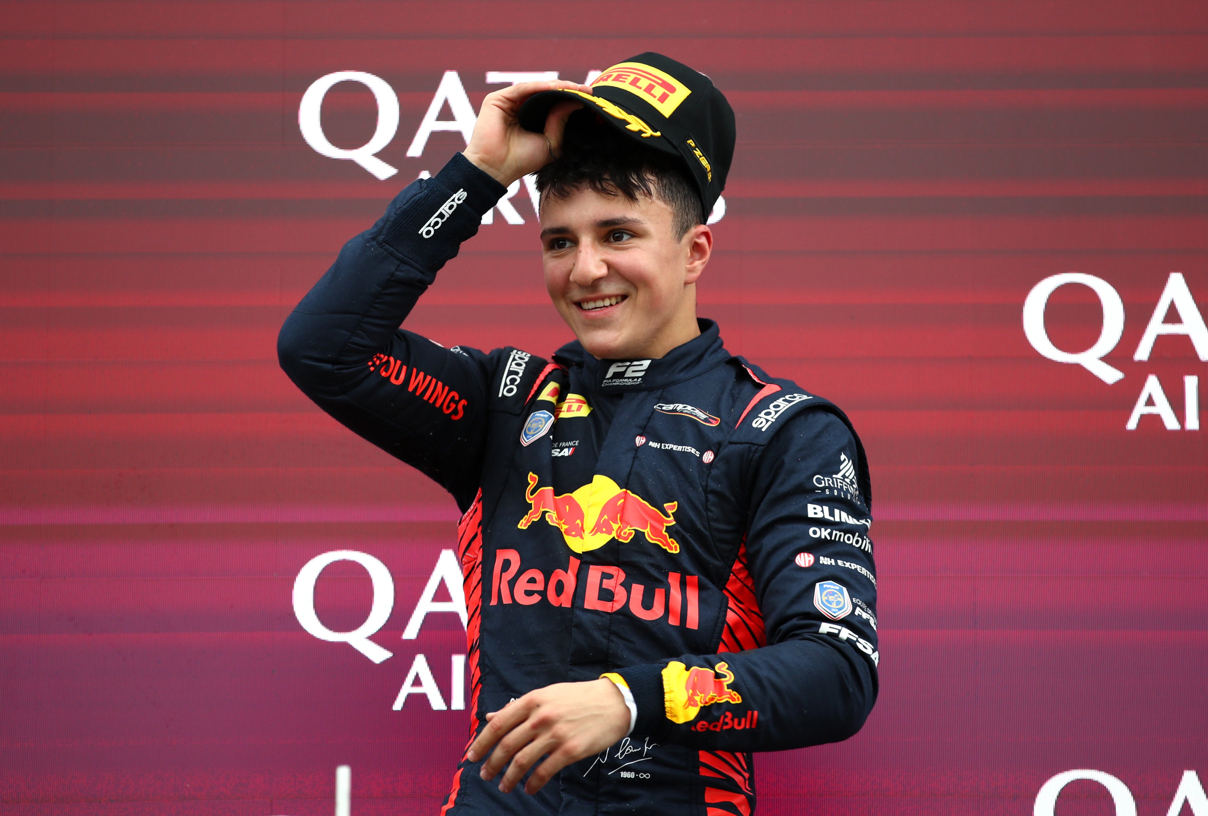 F2 Feature Race: Hadjar inherits win