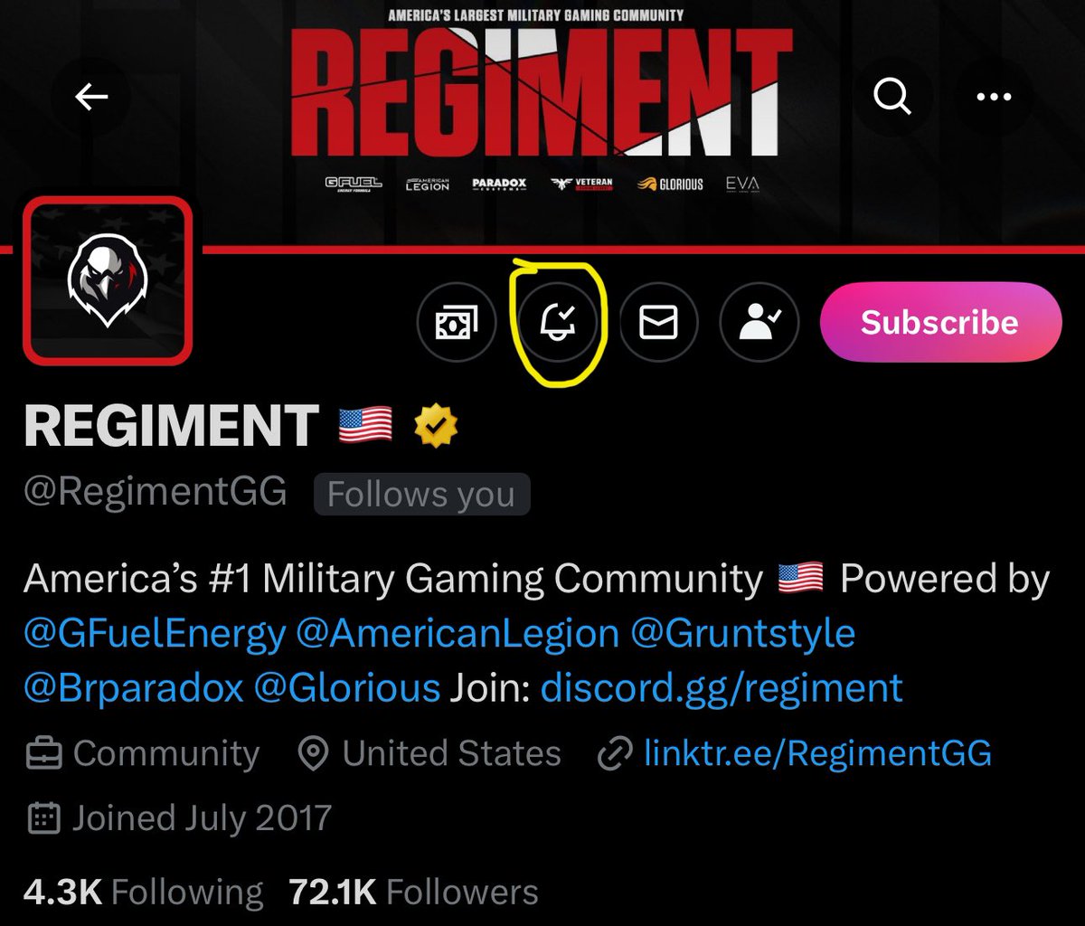 REGIMENT 🇺🇸 tweet media