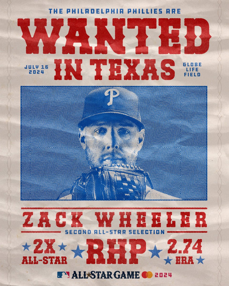 Wheels up and heading to Texas

For the second time in his career, Zack Wheeler is an All-Star!