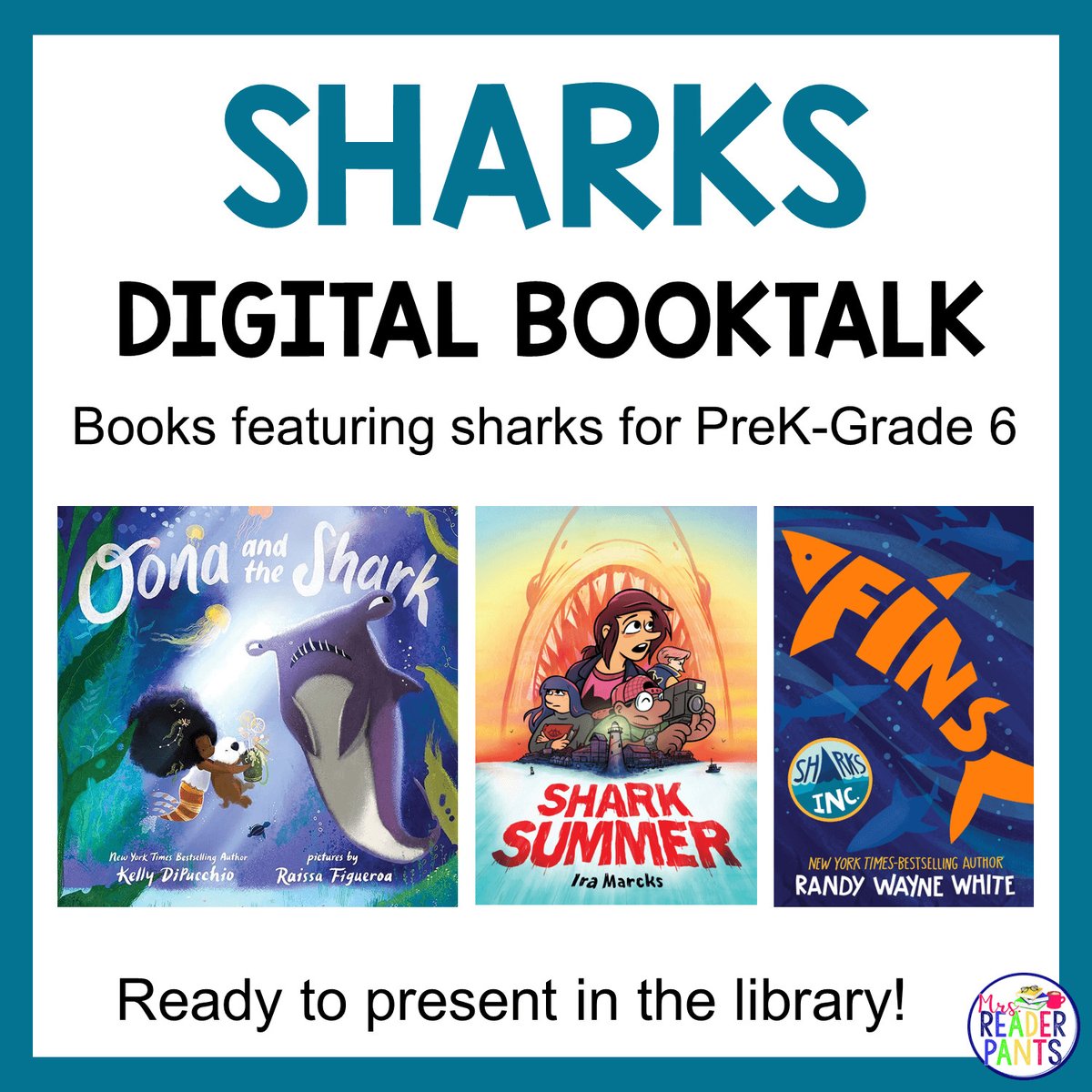 Shark books to get your kids excited for Shark Week!

bit.ly/3RXIAoE

#twitterlibrarian #sharkweek #elementarylibrarian