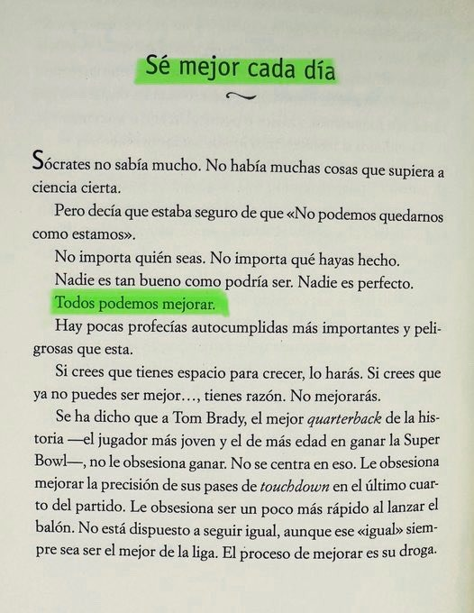 Un 1% mejor cada día.