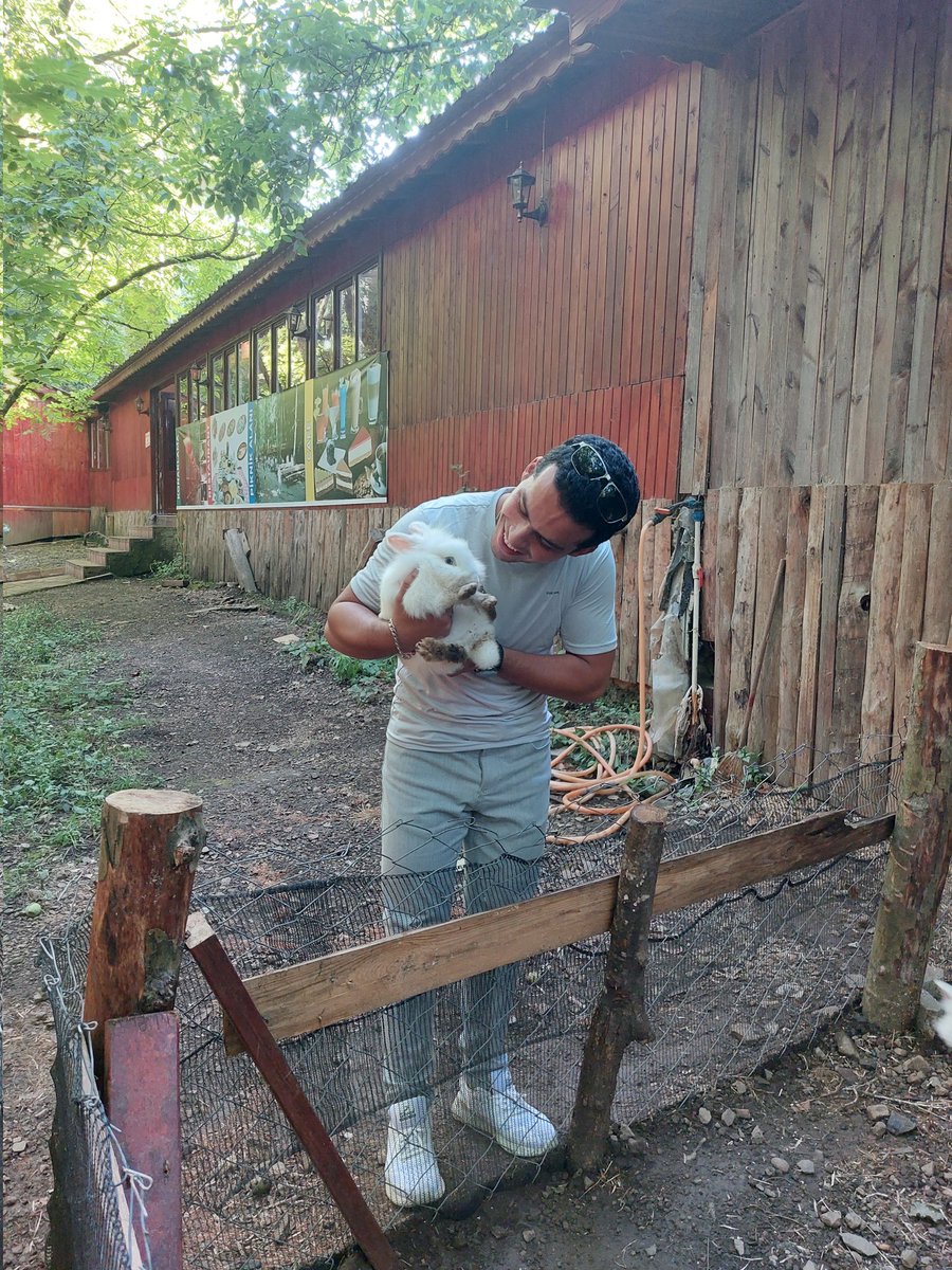 O korku dolu bakışlar...🐇