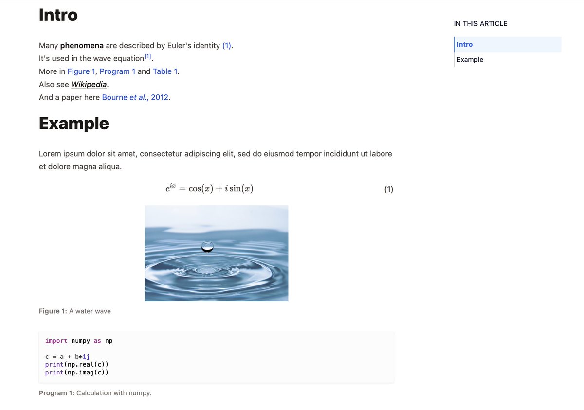 <a href="/vboykis/">vicki 🦋</a> I'd use <a href="/MystMarkdown/">MyST Markdown</a>, here's an example page that I recently created on GitHub:
octoframes.github.io/mystmd-minimal…