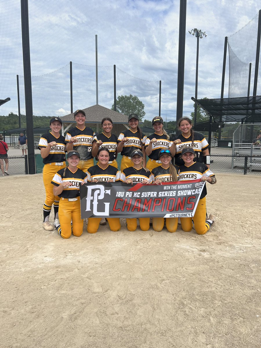 Kansas Shockers 18U (@ksshockers18u) on Twitter photo Your <a href="/PG_Softball/">Perfect Game Softball</a> Super Series CHAMPIONS! π€© Your <a href="/PG_Softball/">Perfect Game Softball</a> Super Series CHAMPIONS! π€©