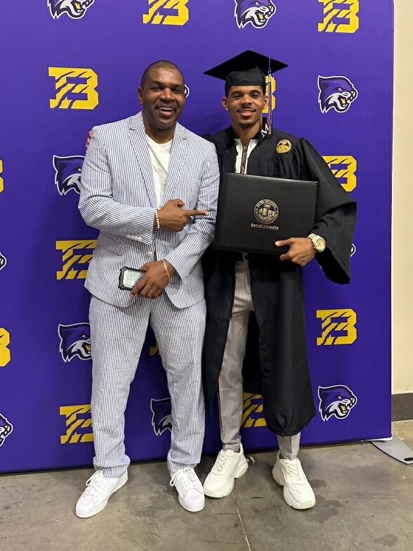 We did it again - Thank you for everything Dad 💪🏾🙌🏾🙏🏽❤