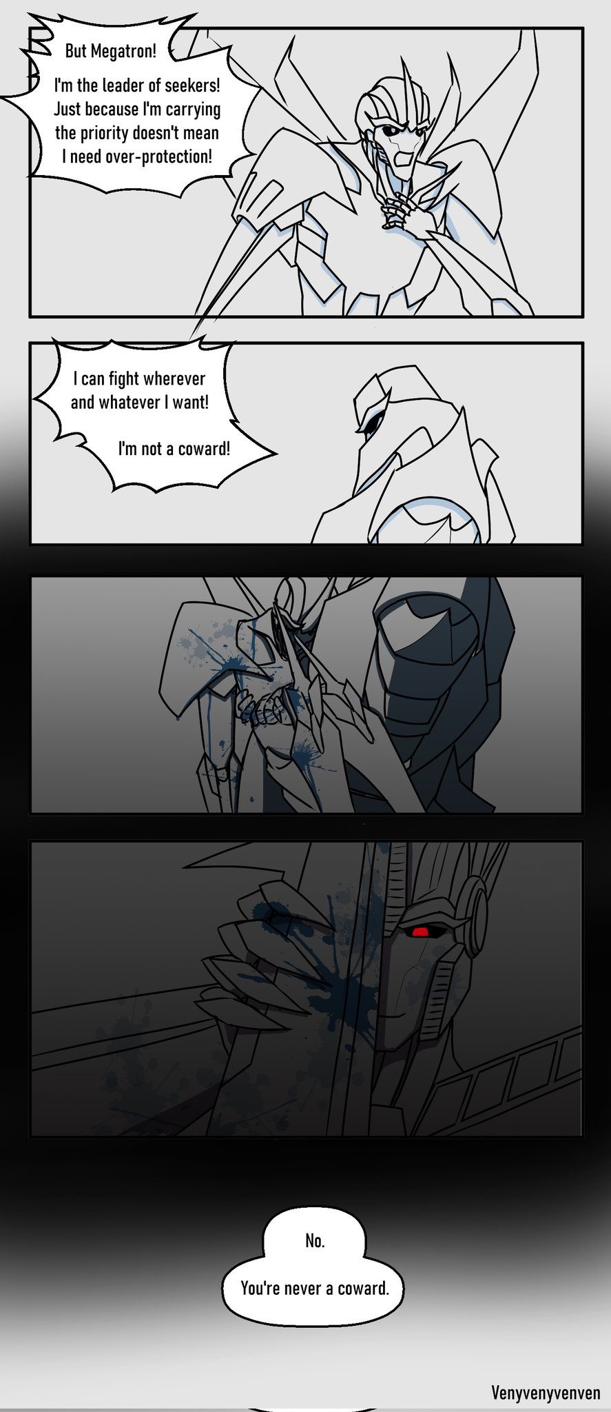 Venyvenyvenven on X: I wanted to draw SG TFP! Megatron and Starscream  arguing. transformers ShatteredGlass t.coiqPBD8DBqk  X
