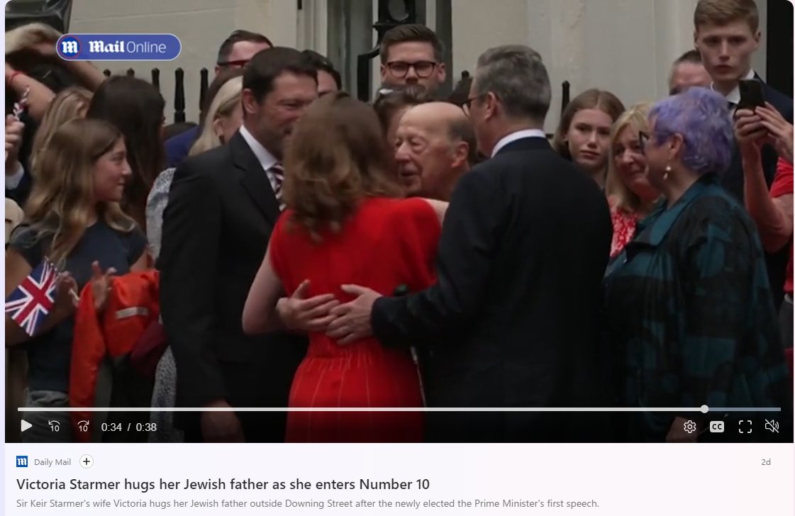 simonsanders's tweet image. Any particular reason @DailyMailUK for pointing out that Victoria Starmer's father is Jewish? 

cc @Baddiel (seems not only that Jews Don't Count, but that the #HateMail is now counting Jews).