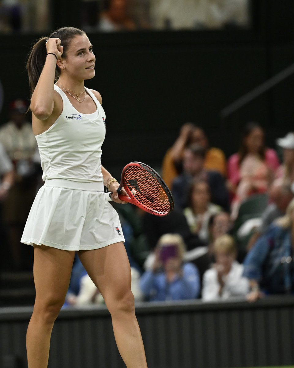 Making her mark 💪

The run continues as Emma Navarro reaches her first quarterfinals in London 

#filatennis