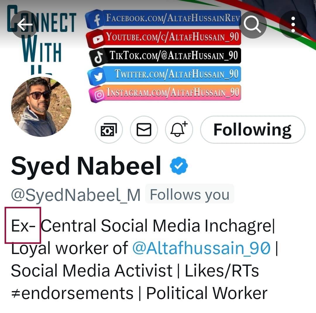 FreedomMuhajir's tweet photo. Loyal worker to loyal supporter
سرفروش بھائ یہ سب کیا ہے ۔۔

@srfrosh1 
@hamidalibaigs 
@MRZ005 
@calucation18907 
@ComradeViews https://t.co/ibCtLMdKGc