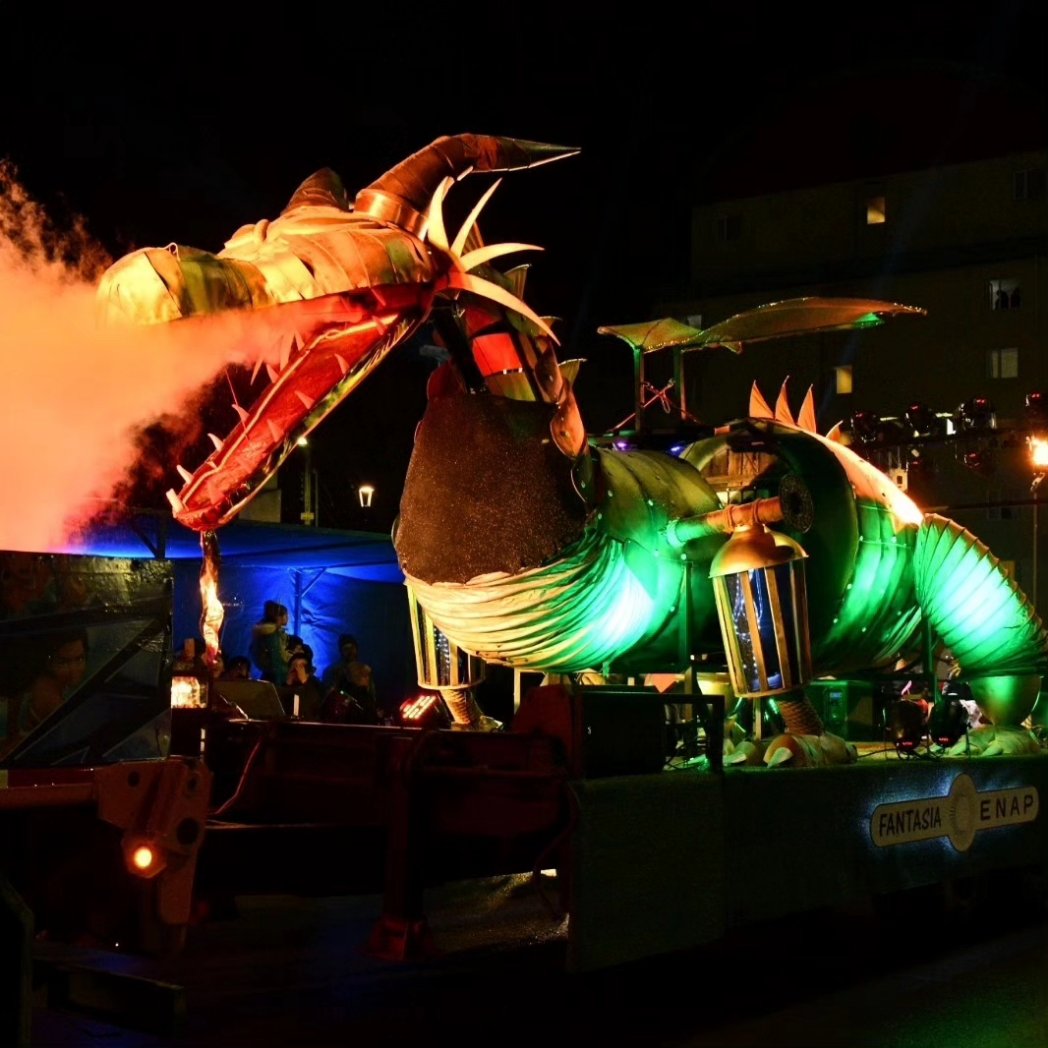 Desafiando los -7 grados de sensación térmica, más de 30 mil personas llegaron a disfrutar del tradicional Carnaval de Invierno celebrado en la ciudad de Punta Arenas, próxima sede de nuestro Congreso Mundial de mujeres periodistas y escritoras.