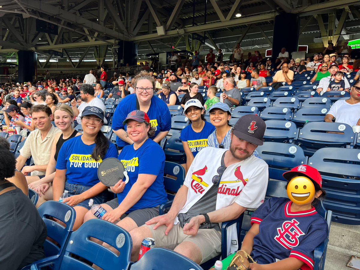 Labor Night at the <a href="/Nationals/">Washington Nationals</a> on Friday was a phenomenal time! Thank you to all our Affiliates who participated in this fundraiser for our Community Services Agency.